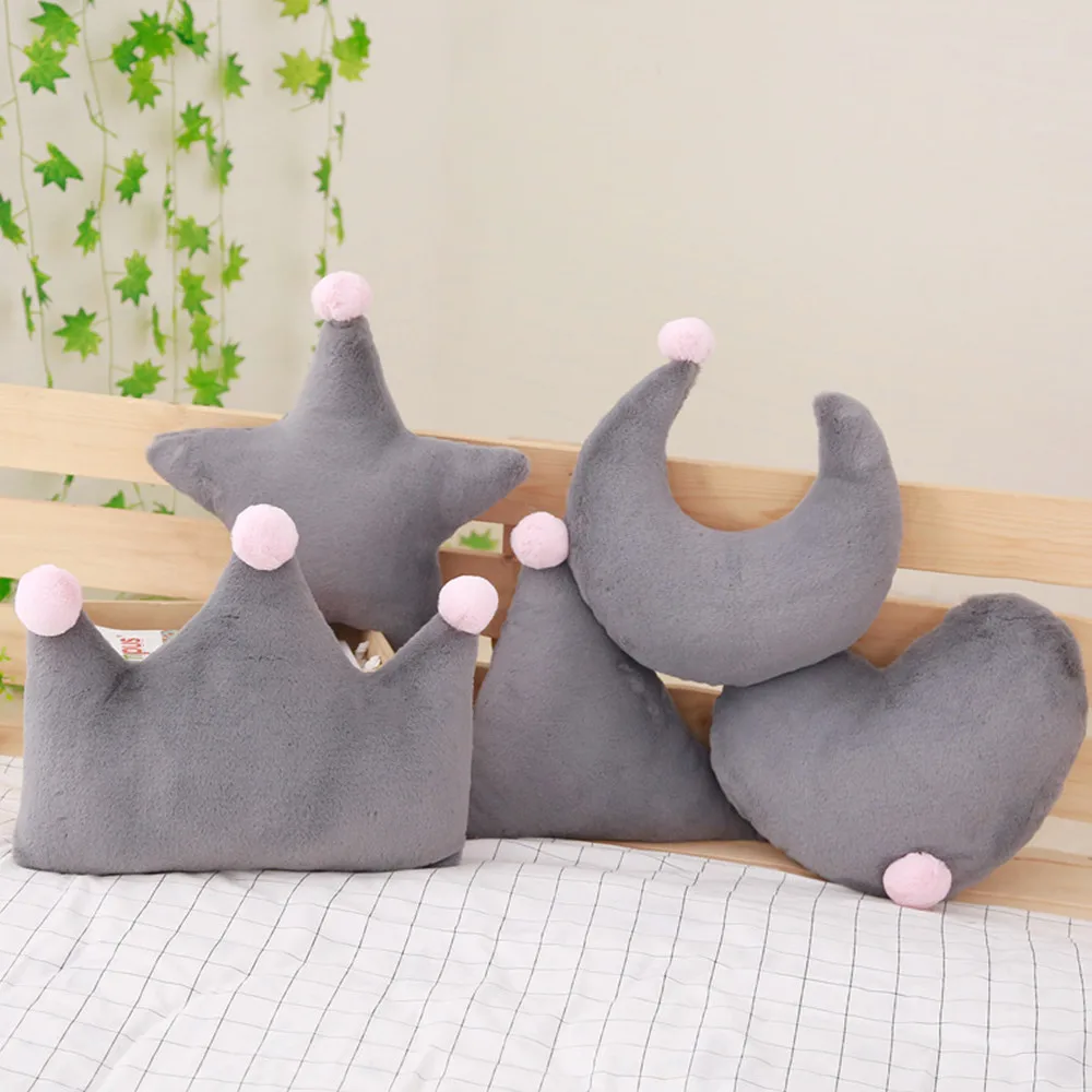 

New Plush Star Geometry Painting Linen Throw Pillowcases geometric Dropshipping support Living Room Decoration Comfortable
