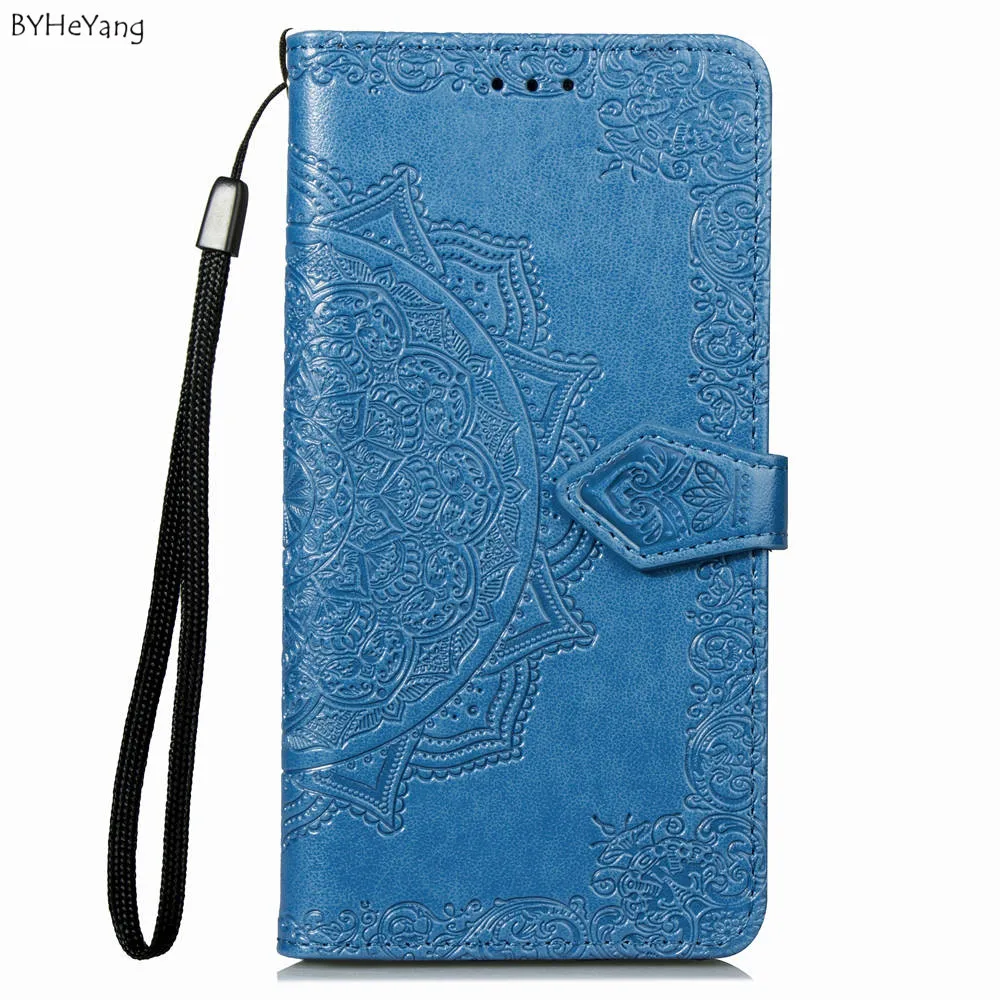 

BYHeYang For Huawei Honor 10 Lite Case Luxury Leather Stand Wallet Flip Cover Case For Huawei P Smart 2019 Magnetic Filp Fundas
