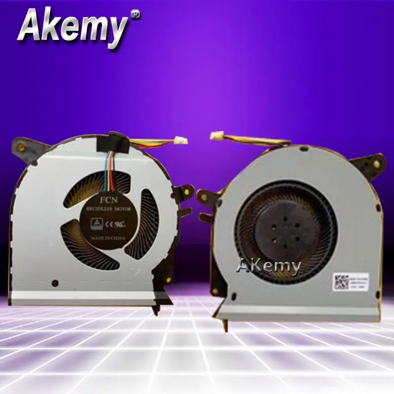 

Akemy New original cpu gpu cooling fan for ASUS ROG GL503 GL503VM FAN COOLER DC 12V 1A