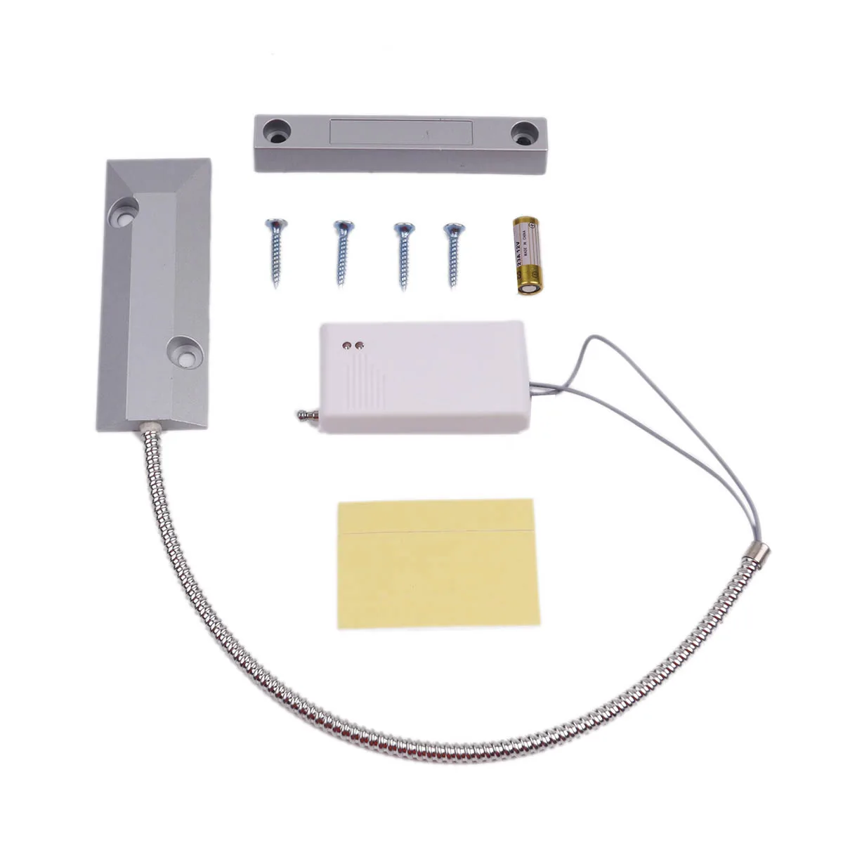 

OWGYML 433MHz Wireless Magnetic Door Window Sensor Alarm Detector For Rolling Door And Roller Shutter Home Burglar Alarm System