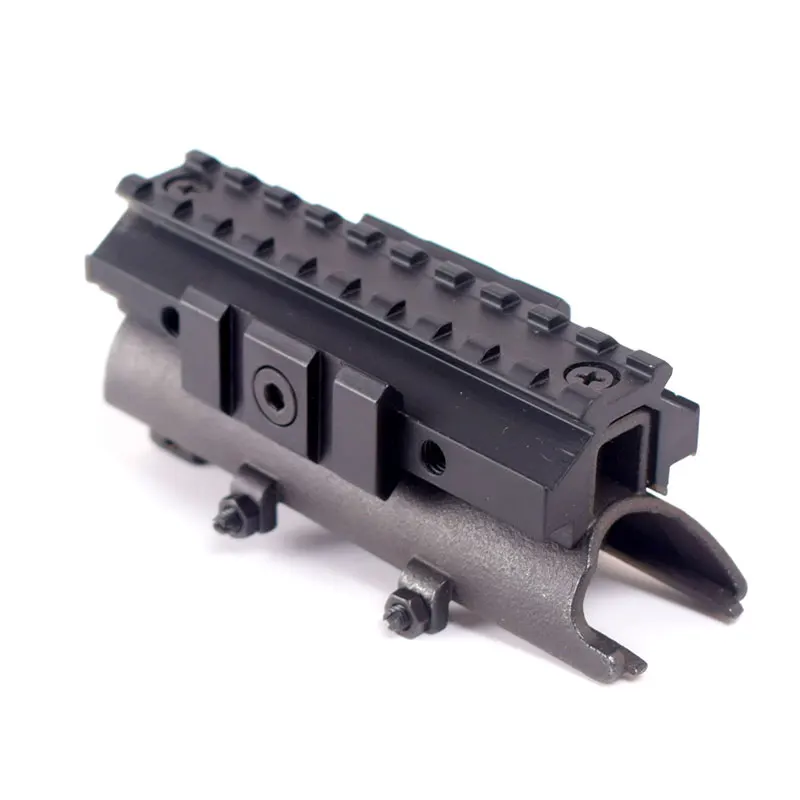 

Hunting Accessories SKS Top Receiver Cover with See-Thru Tri-rail Weaver Picatinny 20mm Scope Sight Mount Tactical Caza