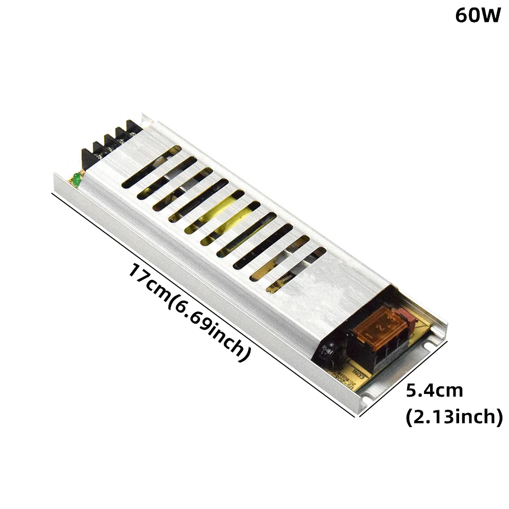 AIFENG импульсный источник питания переменного тока 175-265 в постоянный ток 12 в 24 в источник питания 60 Вт 100 Вт 150 Вт 200 Вт 300 Вт источник питания адаптер CCTV СВЕТОДИОДНАЯ лента - Цвет: 60W