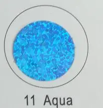 Корея импорт хорошее качество специальный логотип голограмма теплопередача на командной футболке/одежды оптом онлайн - Цвет: Aqua