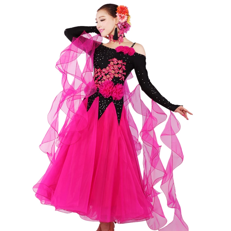 modern dance skirt practice skirts ballroom dancing dress skirt costume