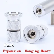 Carbon Fiber Front Fork Expansion Hanging Heart Bicycle Headset Bike Expansion Screw Lock Core Screw Bike Part