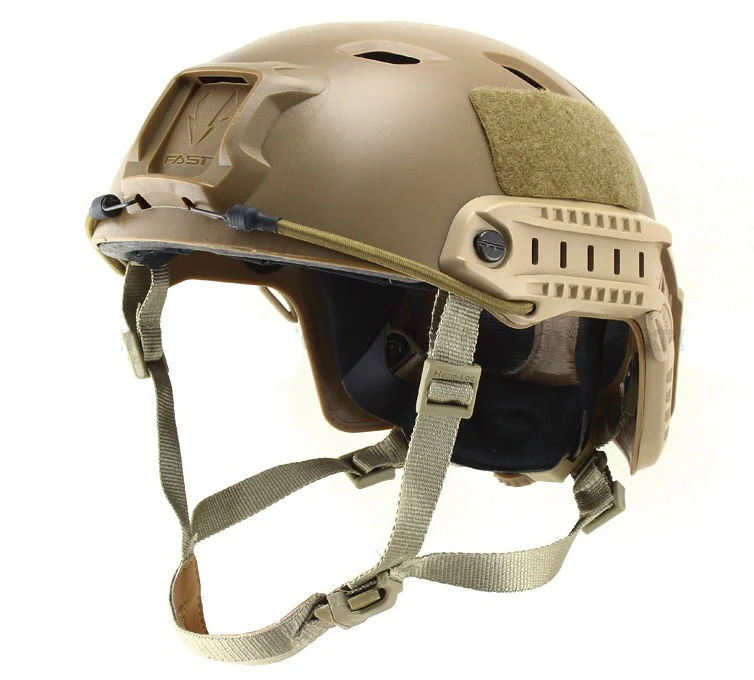 Paintball Airsoft FAST Base Jump Helmet Tactical Protective Helmet (Tan