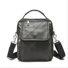 Cowhide Men’s Messenger Bags Leather Men’s Crossbody bag Men single shoulder bag