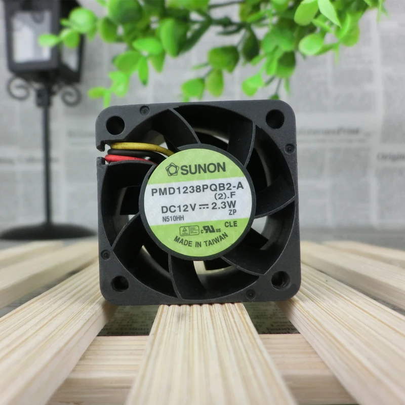 PMD1238PQB2-A 12V 2 3 W 8 CM 38*38*28 трехпроводный охлаждающий вентилятор | Компьютеры и офис