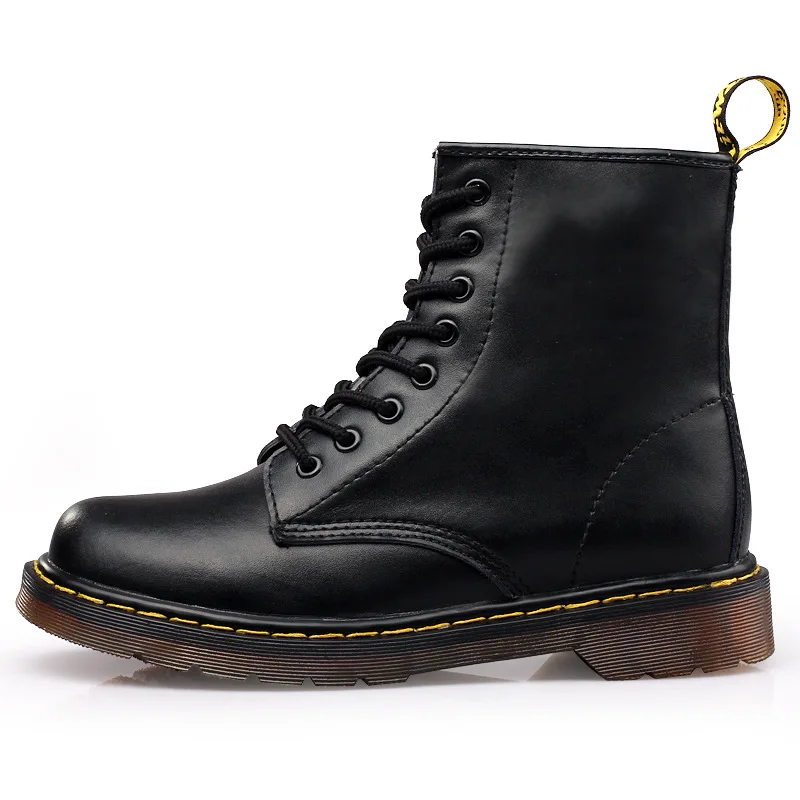 Botas Dr Cuero 1460 rojo marrón Martin Genuino Básicos Los Zapatos El De Hombres Negro TUqBwR