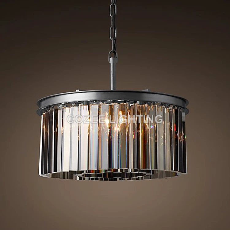 

Vintage Chandeliers LED Lighting Modern Crystal Prism Chandelier Light lustres de cristal for Living Dining Room Home Decor