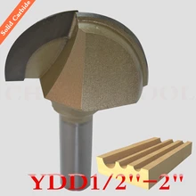 1/2''-2''-1PCS, Solid carbide woodworking router bit,tungsten milling cutter,MDF,Wood,Rosewood,particleboard,Round Bottom bit