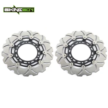 

BIKINGBOY For TRIUMPH Daytona 750 900 1000 1200 Trophy 900 1200 Sprint 900 Speed Triple 900 2PCs Front Brake Discs Disks Rotors