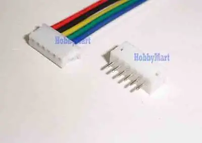

Mini. Micro JST ZH 1.5 6-Pin Connector with Wire x 10 sets