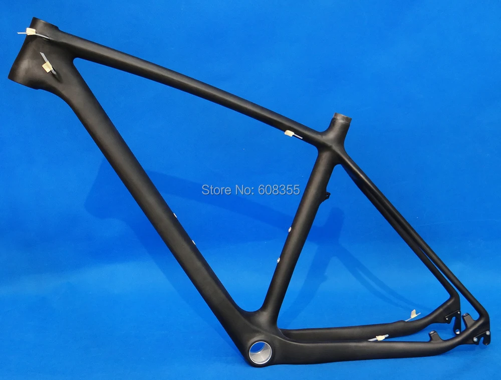 

FR-501 : UD Carbon Matt Cycling 650B 27.5ER Mountain Bike Frame + MTB Headset - Bicycle Frame ( For Bsa ) Size : 17" , 19"
