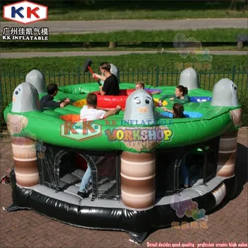 

Human Whack a Mole inflatable interactive bounce game carnival Toy Entertainment Games