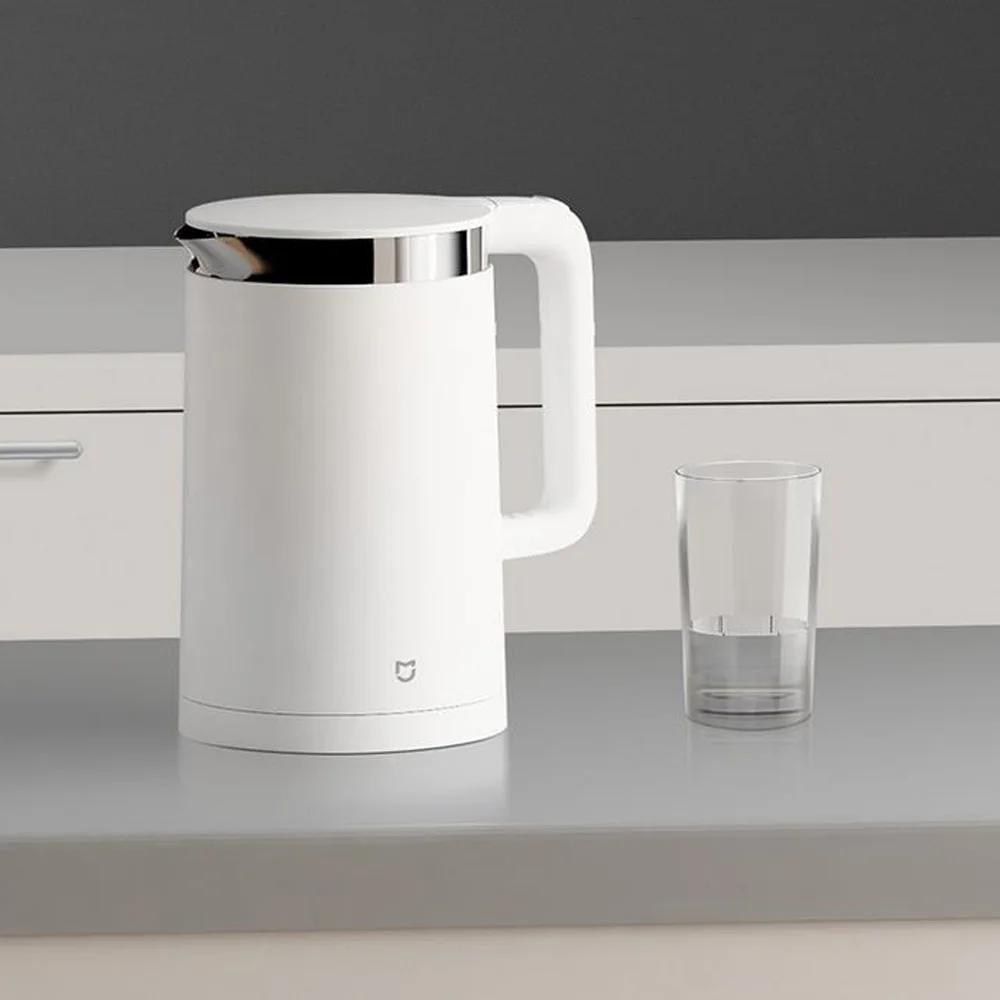

Original XIAOMI MIJIA Electric Kettle Smart Constant Temperature Control Power-Off Protection Stainless Steel Inner Layer 1.5L