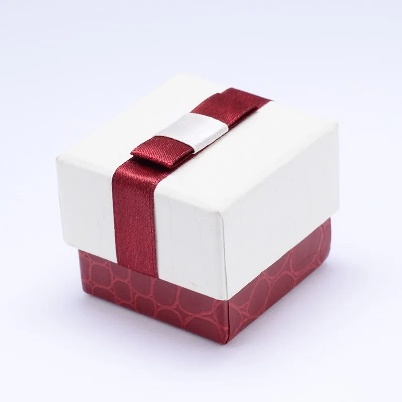 5x5x3cm Ring box Cuboid набор ювелирных изделий коробки белые картонные подарочные коробки ювелирные подарки дисплей 16x13x3 см; 9x9x3 см - Цвет: 5x5x3cm Ring box