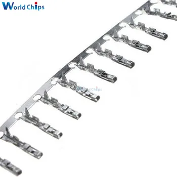

100Pcs Dupont Jumper Wire Cable Housing Female Pin Contor Terminal 2.54mm NEW