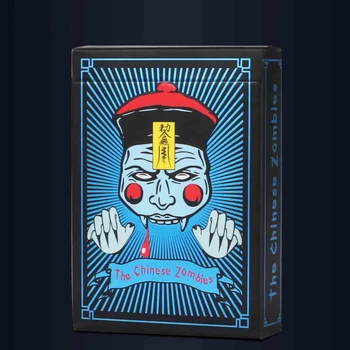 

Magic Trick Playing Cards Cute & Funny The Chinese Zombies Poker Cards Slid Made of Germany Black Core Paper