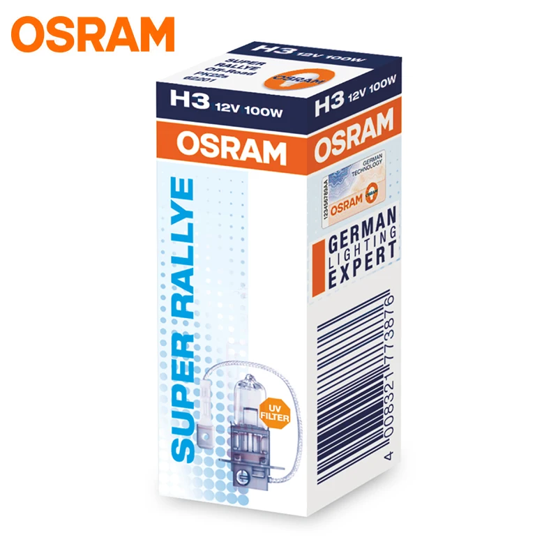 OSRAM H3 Car light bulb Headlight bulb Fog light bulb Low beam lights High beam Halogen