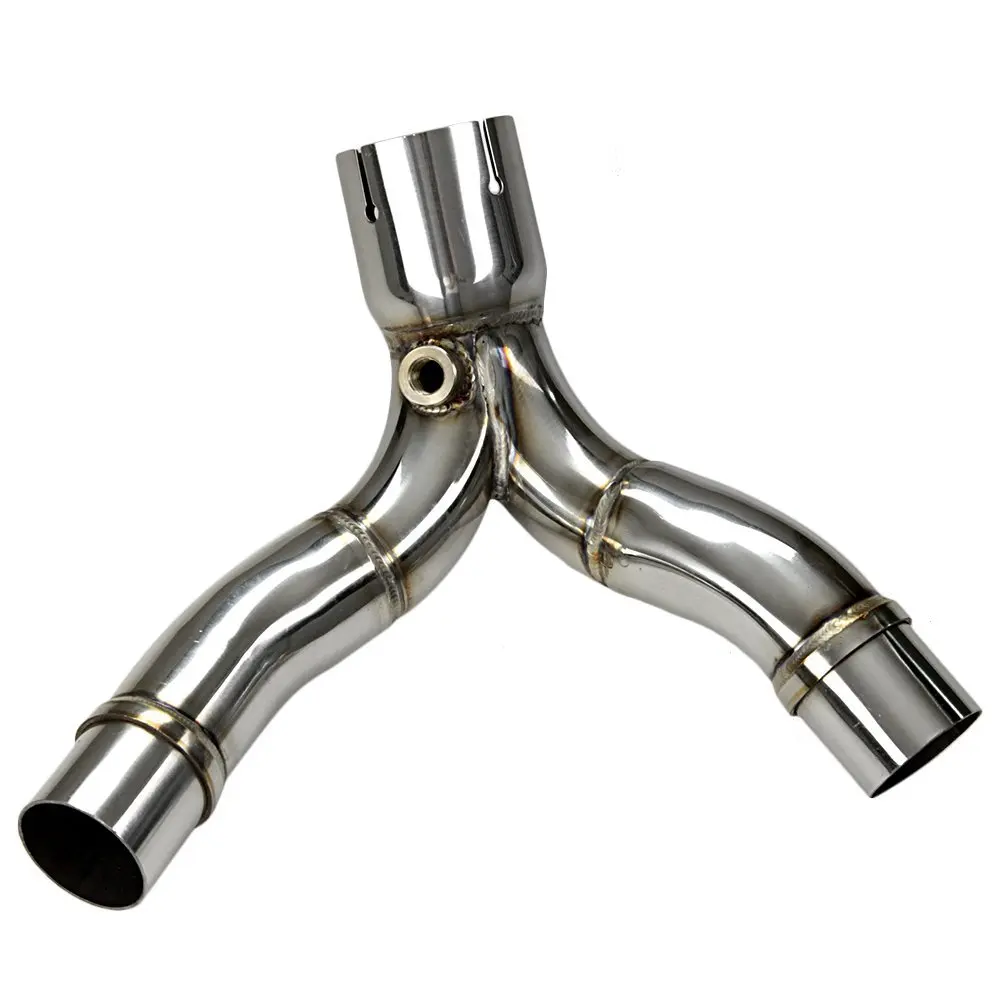 

Catalytic Converter Eliminator Exhaust Mid decat Y-Pipe For Suzuki GSXR 1000 GSXR1000 2007 2008 K7