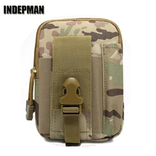 New Indepman Nylon Fabric Material Outdoor Tactical Sport Waist Bag Multifunctional Waterproof Durable and Abrasion Resistant.