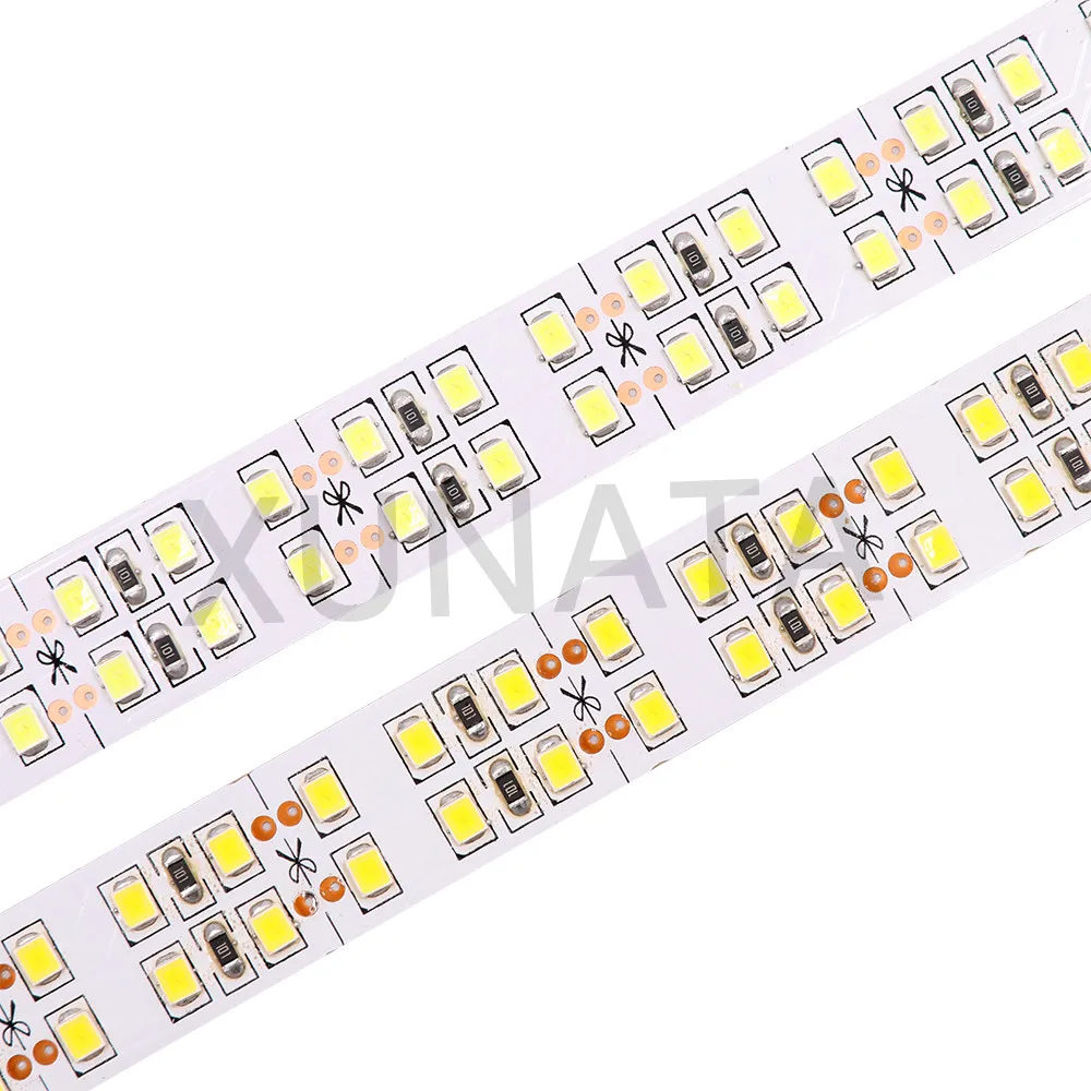 480 светодиодный s/m 2835 Светодиодный светильник s полосы двухрядные Холодный/теплый белый 60 светодиодный s/m 240 светодиодный s/m светодиодный светильник гибкая лента веревка полоса СВЕТОДИОДНЫЙ светильник 12 В