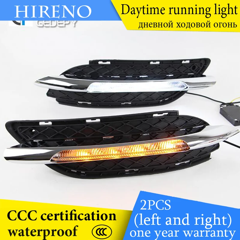 

Hireno AUTO WAY For Merceeds-Benz W245 B180 B200 2011-13 Car Daytime running lights Signal Function Relay Waterproof 12V