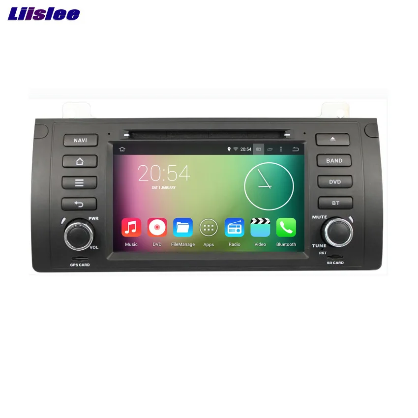 Top Liislee Android Car GPS Navigation Navi player For BMW 5 / X5 / M5 / 7 / For Range For Rover Series Multimedia Audio Video Radio 0
