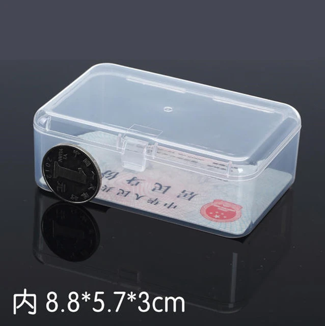 Square Plastic Transparent Storage Box  Clear Packaging Plastic Boxes - 10  Pcs Clear - Aliexpress