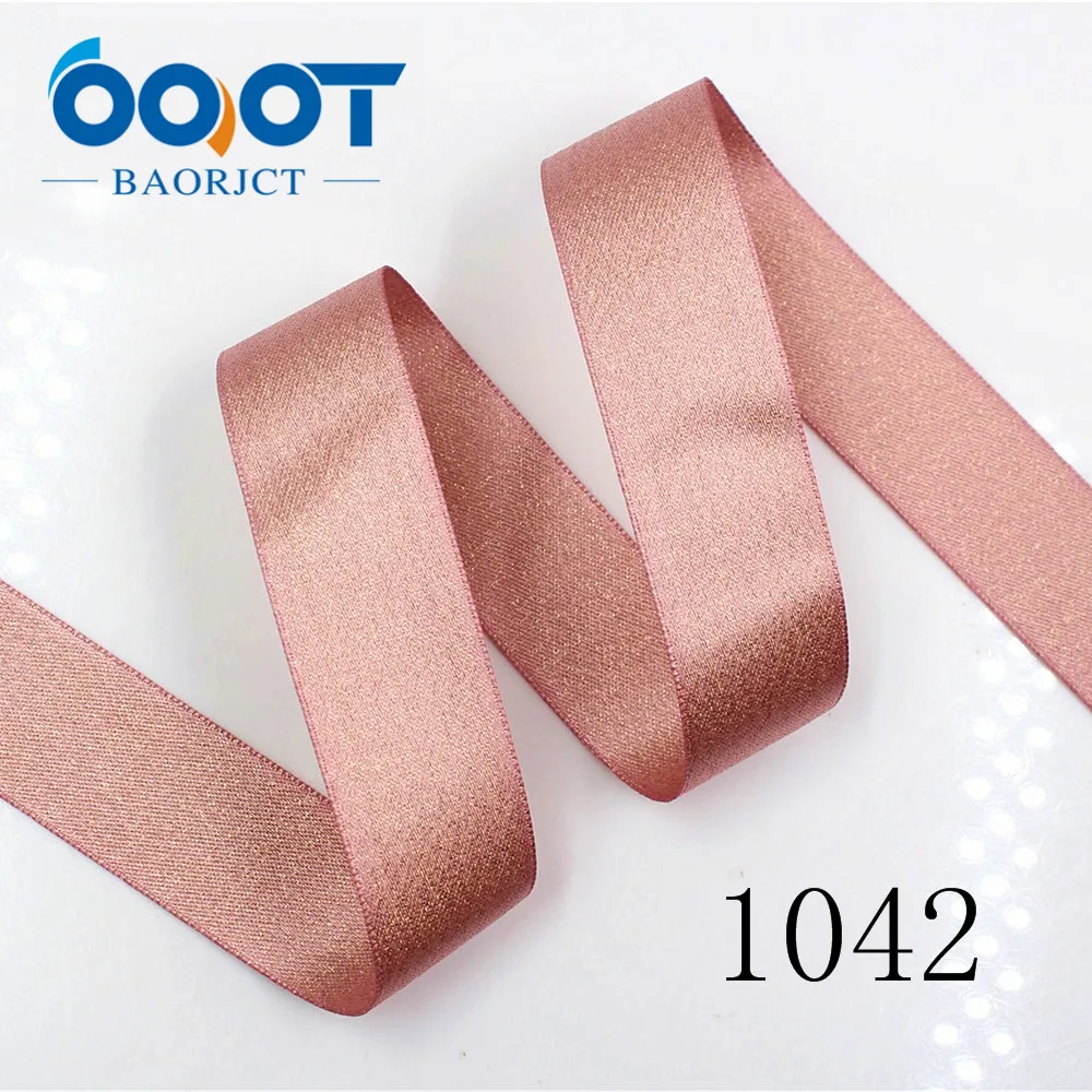 Двухсторонняя Золотая лента OOOT BAORJCT 1712292 25 мм 10 ярдов термотрансферный принт