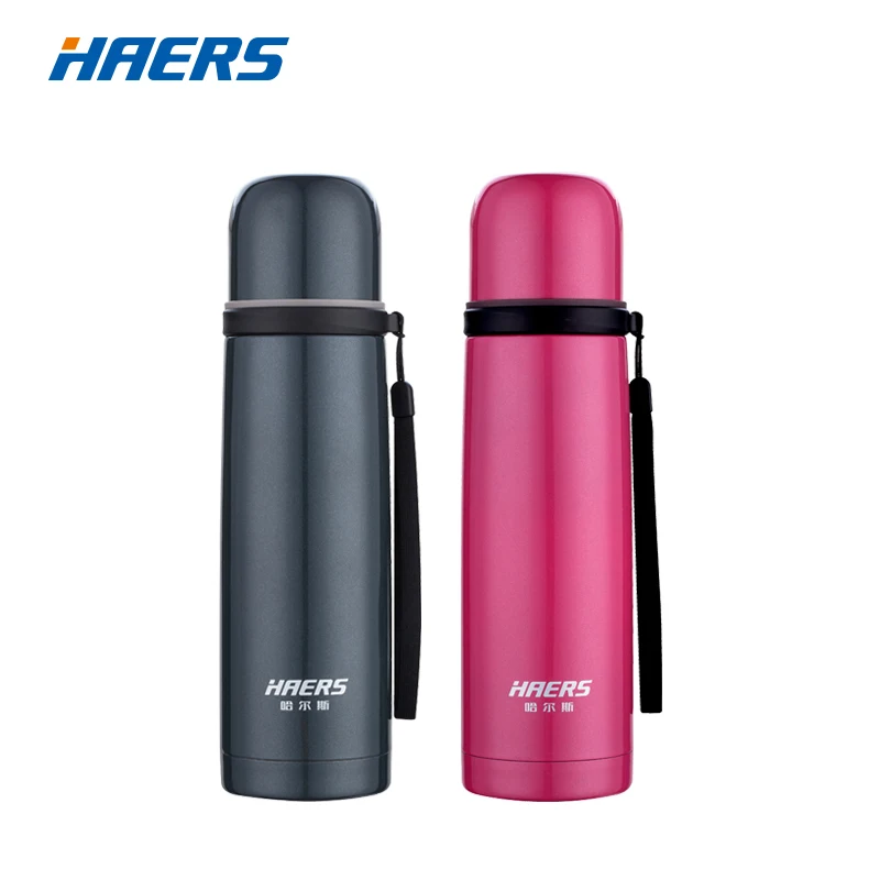 

Brand New Haers 500ml Thermal Cup 18/8 Stainless Steel Vacuum Flask Tumbler Water Bottle Cup Thermos