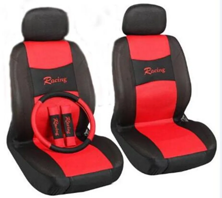 Популярный брендовый чехол из полиэстера для автомобильного сиденья, универсальные чехлы для автомобиля, Защитные чехлы для Toyota Lada Honda Ford Opel Kia