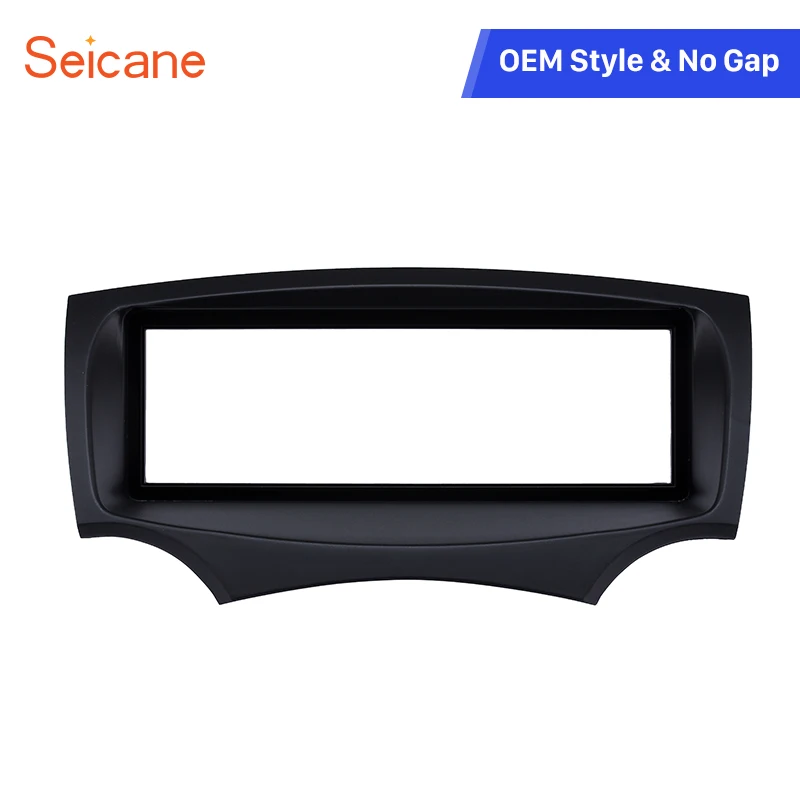 Seicane 182*53mm Single Din Car Stereo Fascia Trim Kit for 2008+ Ford