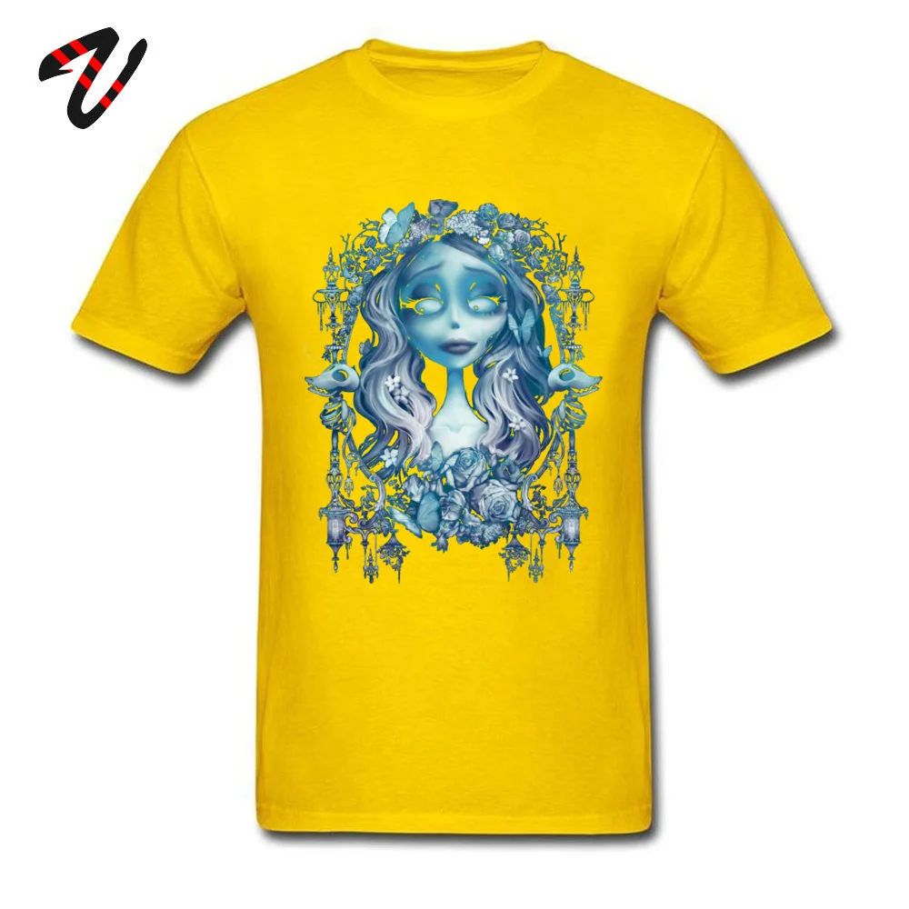 Wedding in the night Tops T Shirt Graphic Crew Neck Normal Short Sleeve Cotton Men's Tshirts Party Tops T Shirt Wedding in the night 16254 yellow