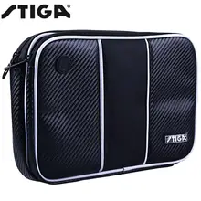 Stiga сумка для настольного тенниса, разноцветный чехол для пинг-понга, ракетки для настольного тенниса, черный, синий, аксессуары для настольного тенниса