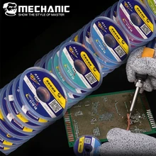 2 шт./лот механический припой фитиль жидкость для снятия 1,5/2,0/2,5/3,0/3,5 мм экологически BGA паяльная проволочной оплетки сварочные инструменты для ремонта