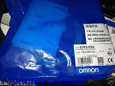 

DHL/EUB 5pcs NEW Original for OMRON optoelectronic switch E3F3-D82 15-18