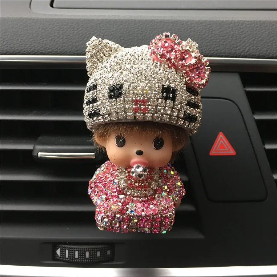 Automobile Outlet perfume Aromatherapy Lovely air conditioner mouth