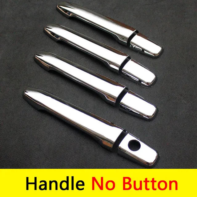 for Mitsubishi Lancer Accessories Chrome Door Handle Luxury No Rust Lancer 10 Lancer X Lancer EX