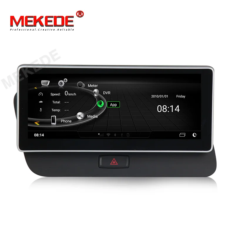 

3+32G 10.25" Android 7.1 4G lte Car Radio audio GPS Navigation player for Audi Q5 2009-2017 with BT WIFI Multimedia