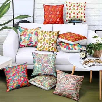 

Modern Minimalist Style 45x45cm Cushion Cover Printing Pillow Cover Sofa Car Chair Waist Pillowcase Home Office Decorative BZ200