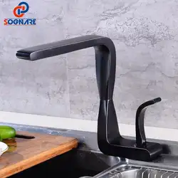 Смеситель для кухни с одной ручкой 360 кухонный смеситель для холодной и горячей раковины смеситель для раковины кран с вращением на 360