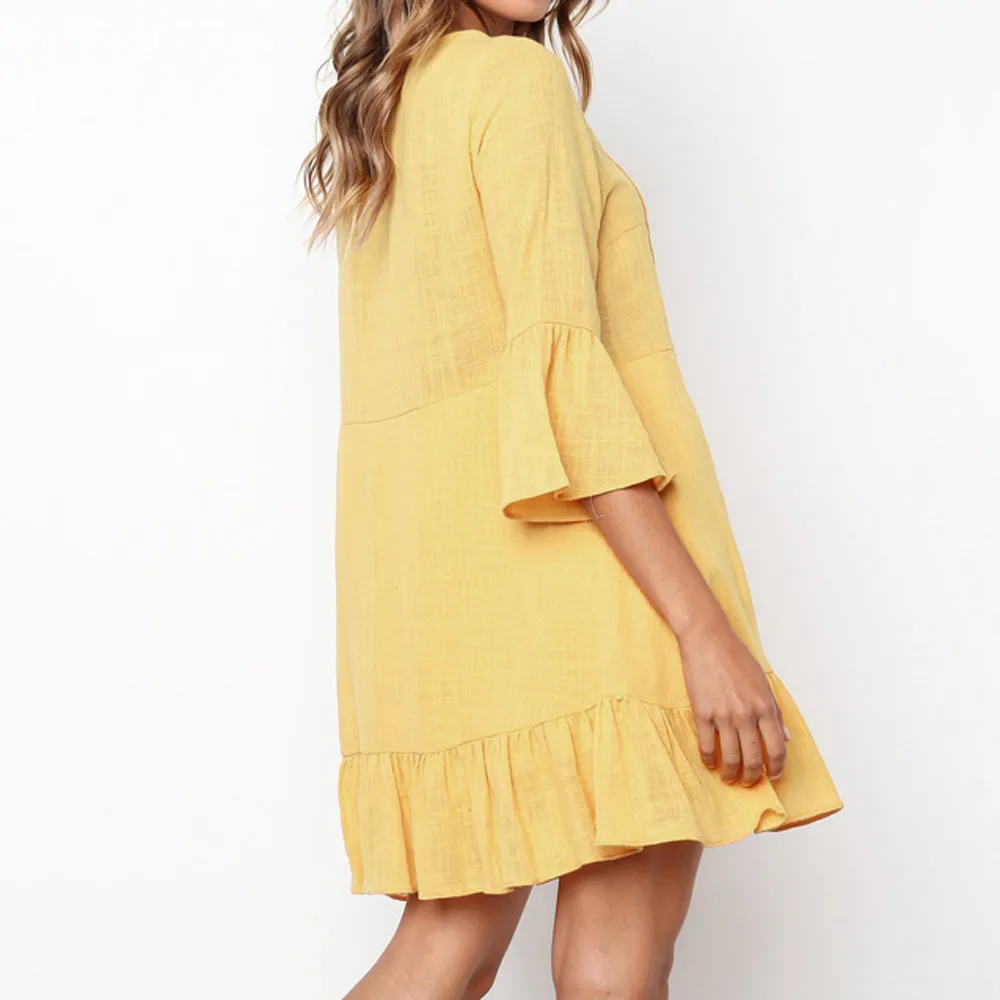 MISSOMO/платье для девочек; женские платья; sommerkleid Boho; повседневное пляжное мини-платье; платье от солнца; zomerjurk dames; femme
