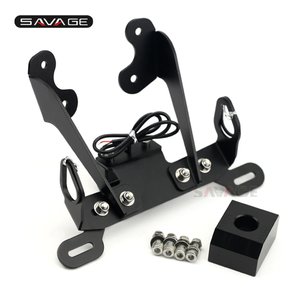

License Plate Holder For YAMAHA MT-09 MT09 FZ-09 FZ09 2017-2019 Tail Tidy Mount Bracket Fender Eliminator Motorcycle Accessories