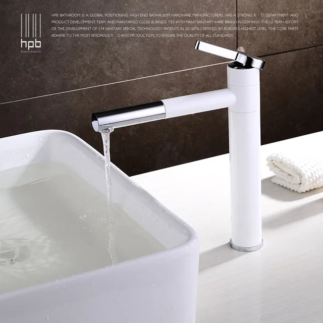 HBP TALL Witte Badkamer Kraan Toilet Wastafel Bar Basin kraan ... HBP TALL Witte Badkamer Kraan Toilet Wastafel Bar Basin kraan ...