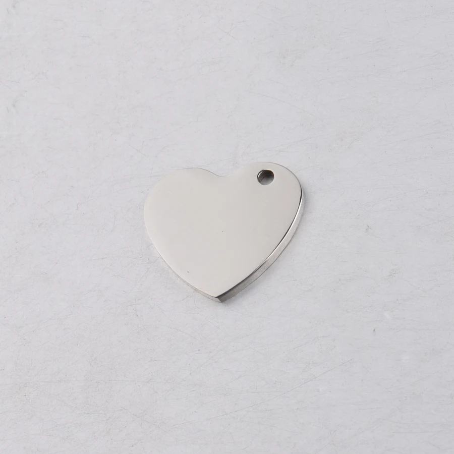 Fnixtar зеркальная полировка Нержавеющая сталь шарма сердца надписи Sweet Love Heart подвеска «сделай сам» ювелирные изделия 17*19 мм 22,5*25 м 20 шт./лот