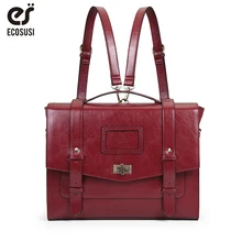 ECOSUSI Women Messenger Bags Vintage Bags for 14.7 ECOSUSI Women Messenger Bags Vintage Bags for 14.7