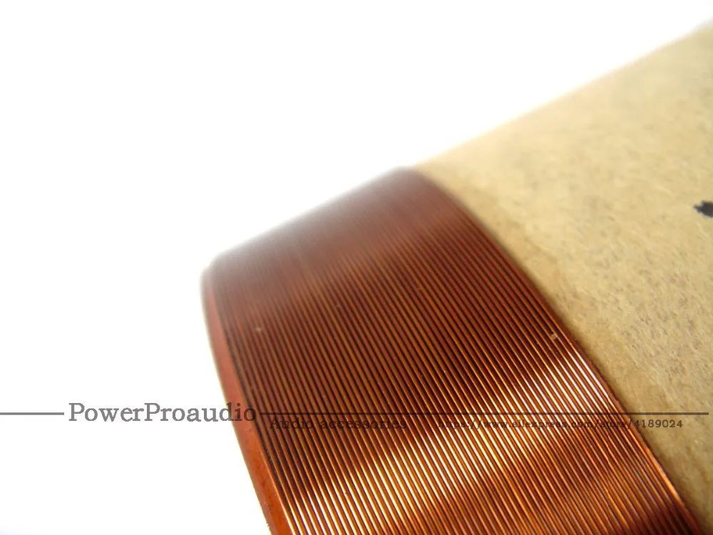 2 шт./лот 76,2 ядро Бас Звуковая катушка 76,2 мм Сабвуфер 8OHM аксессуары для динамиков DIY