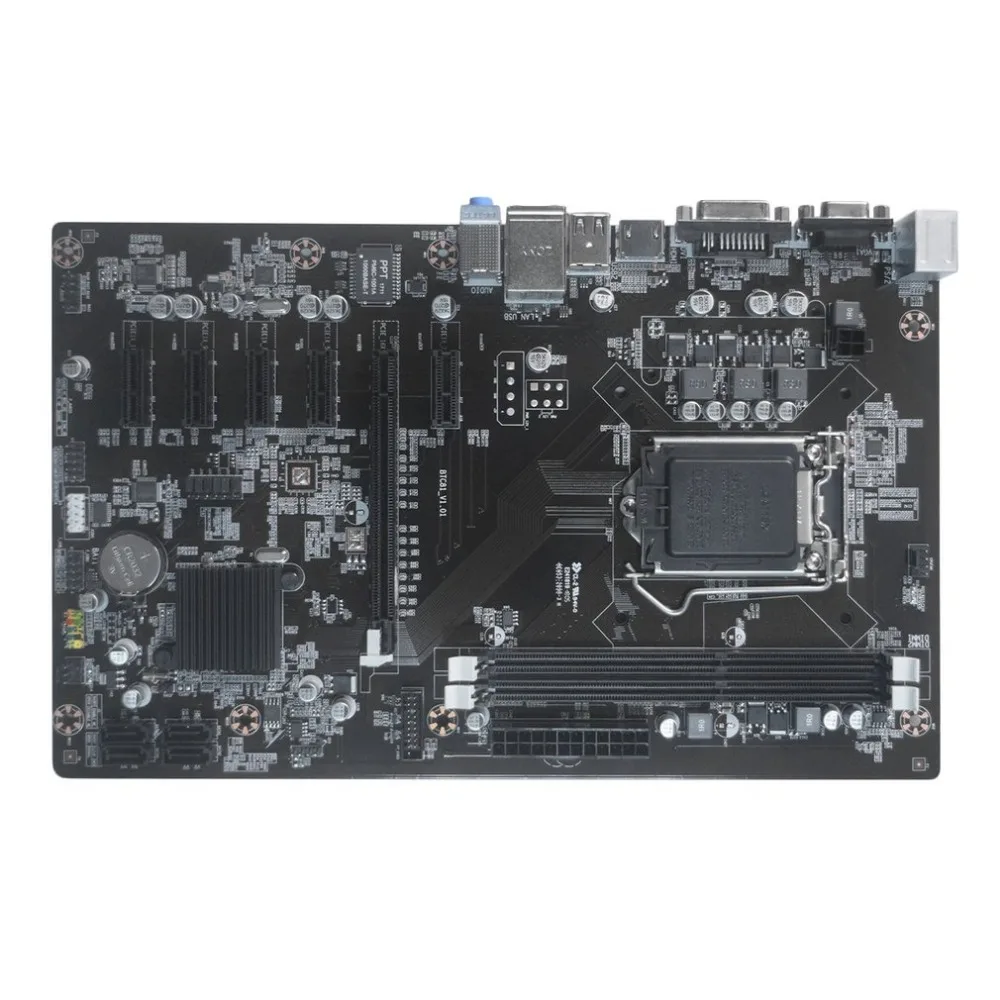

H81-BTC V1.01 Gold Mining Board Bitcoin Mining Motherboard TB250-BTC CPU LGA 1150 DDR3 1066/ 1333/ 1600MHz Memory PCI Express